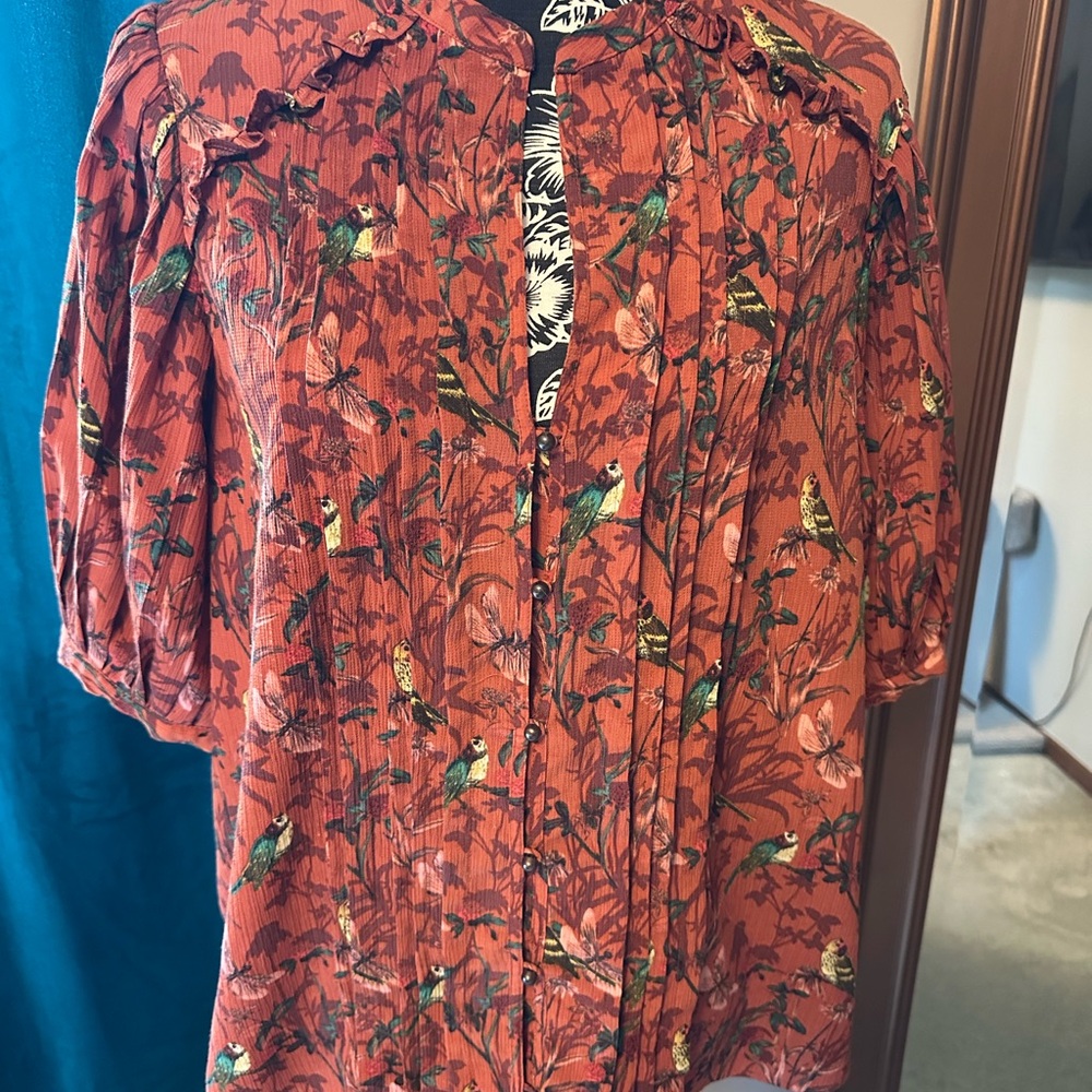 Maeve by Anthropologie Floral Top